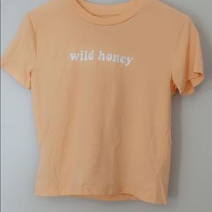 a yellow wild honey tee :)